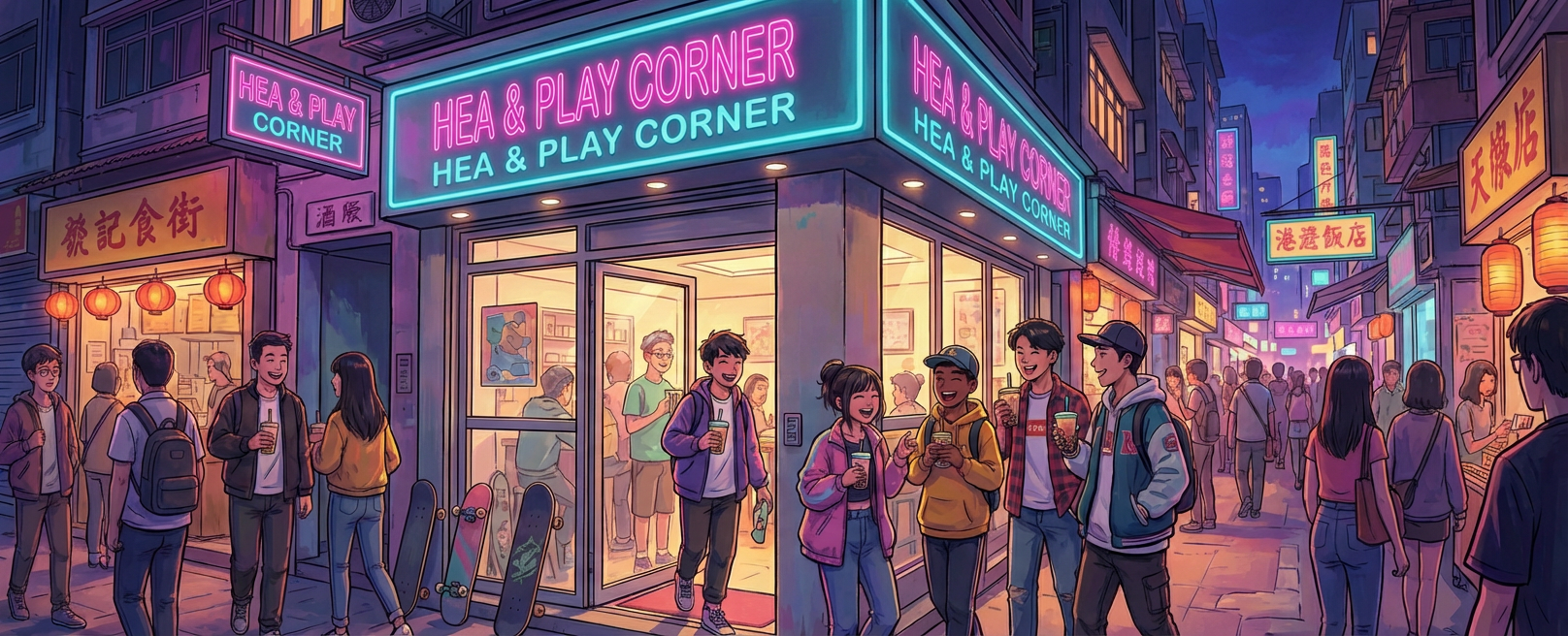 Hea & Play Corner – Hong Kong Boardgame Café